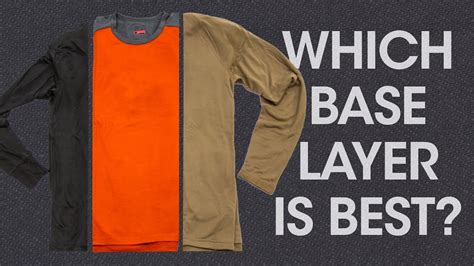 How to Choose a Base Layer .